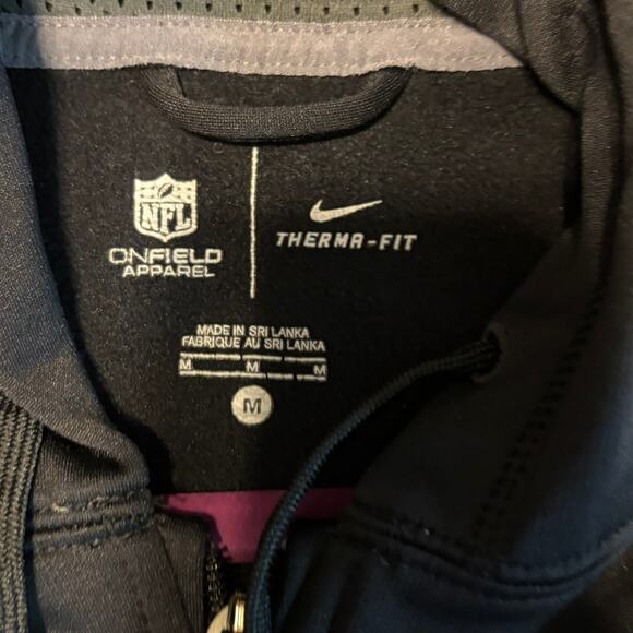 Nike NFL On Field Therma-Fit Hoodie New Orleans Saints Black Full Zip Men’s M - Picture 7 of 7